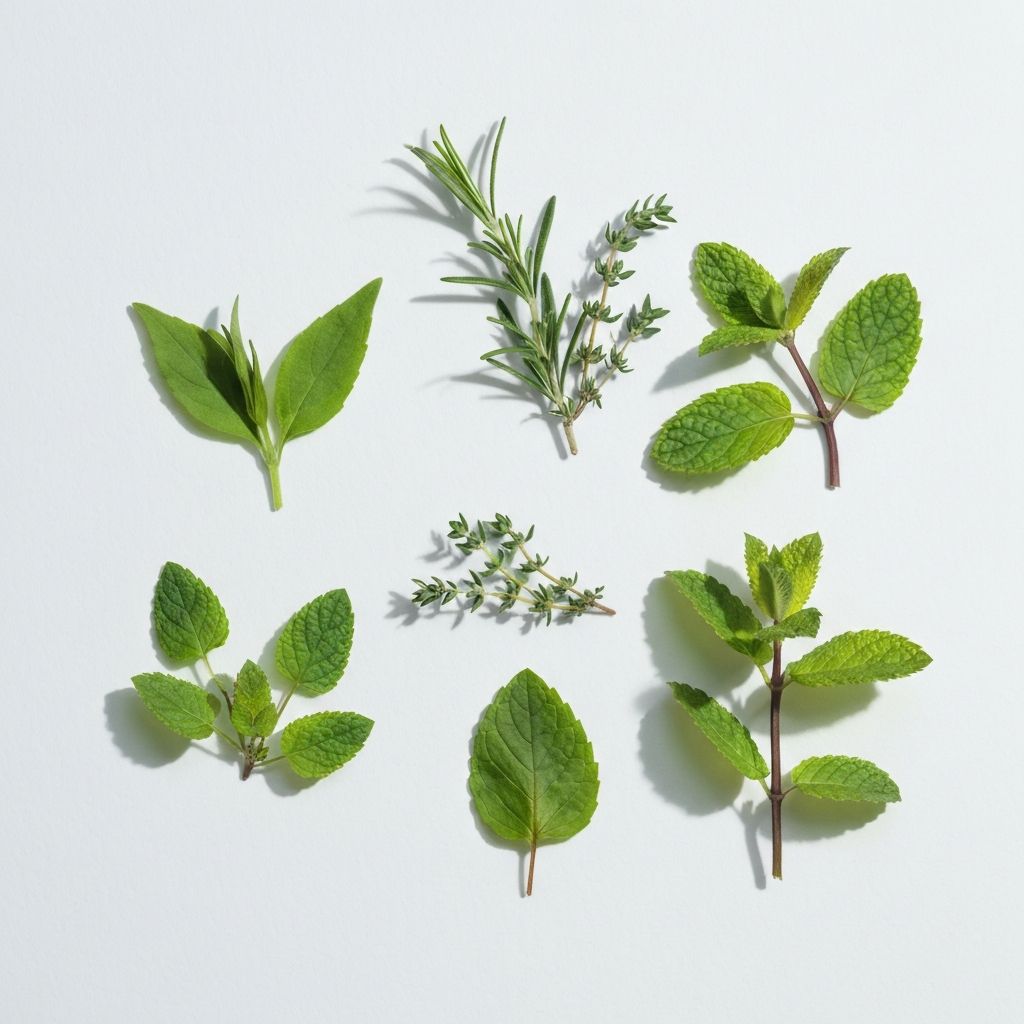 Natürliche Kräuter und Pflanzen